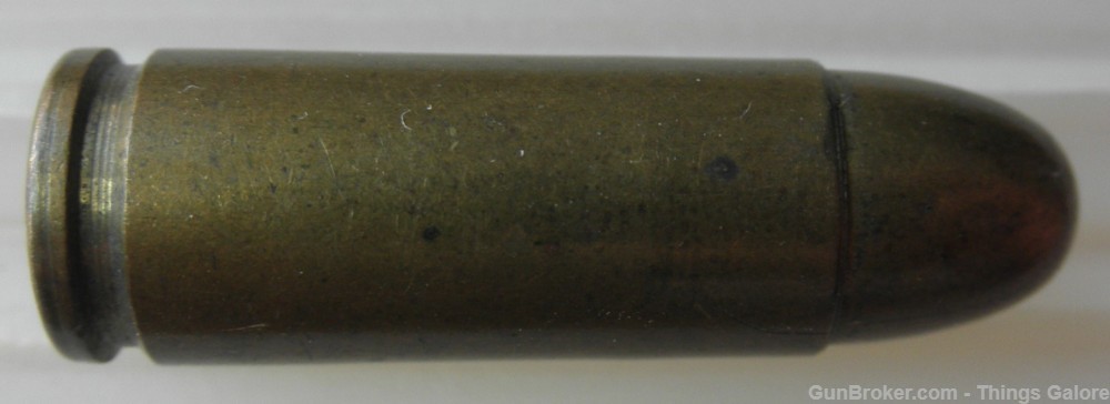 7.63mm Mannlicher pistol round. Made 1947 in Argentina.-img-2