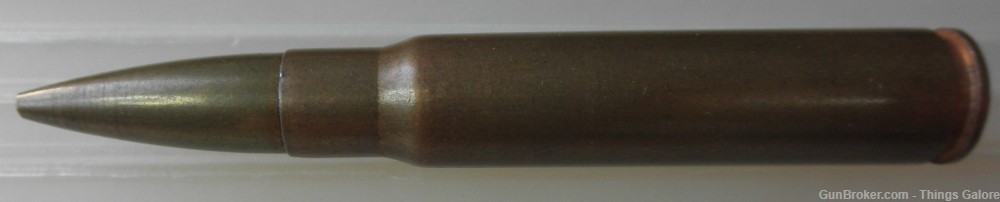 WWII GERMAN 8MM MAUSER l.S. Aluminum Core aircraft practice AMMO-img-3