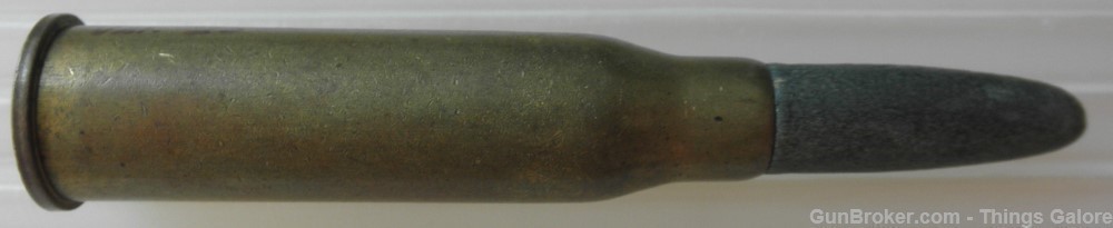 8x50R Mannlicher blank M.25 blue wood bullet-img-2