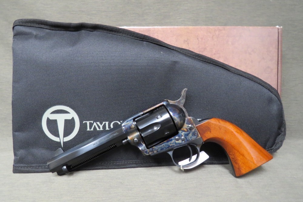 Taylor's Uberti Drifter .357 mag SA Revolver Taylors 556104 4.75" Octagon-img-0