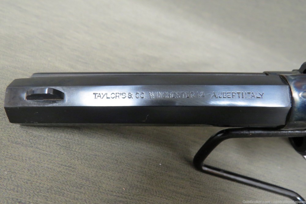 Taylor's Uberti Drifter .357 mag SA Revolver Taylors 556104 4.75" Octagon-img-8