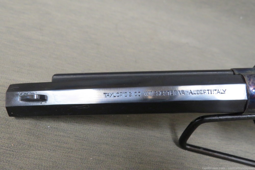 Taylor's Uberti Drifter .357 mag SA Revolver Taylors 556105 5.5" Octagon-img-8