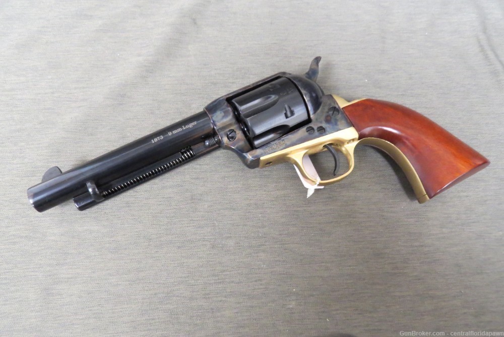 Taylor's Uberti 1873 Cattleman Ranch Hand 9mm / .357 Revolver 551015 5.5"-img-10
