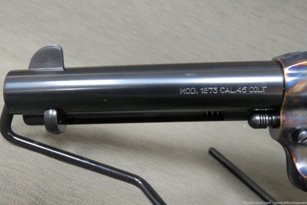 Taylor's Uberti Smokewagon .45LC SA Revolver Taylors 550812 4.75"-img-3