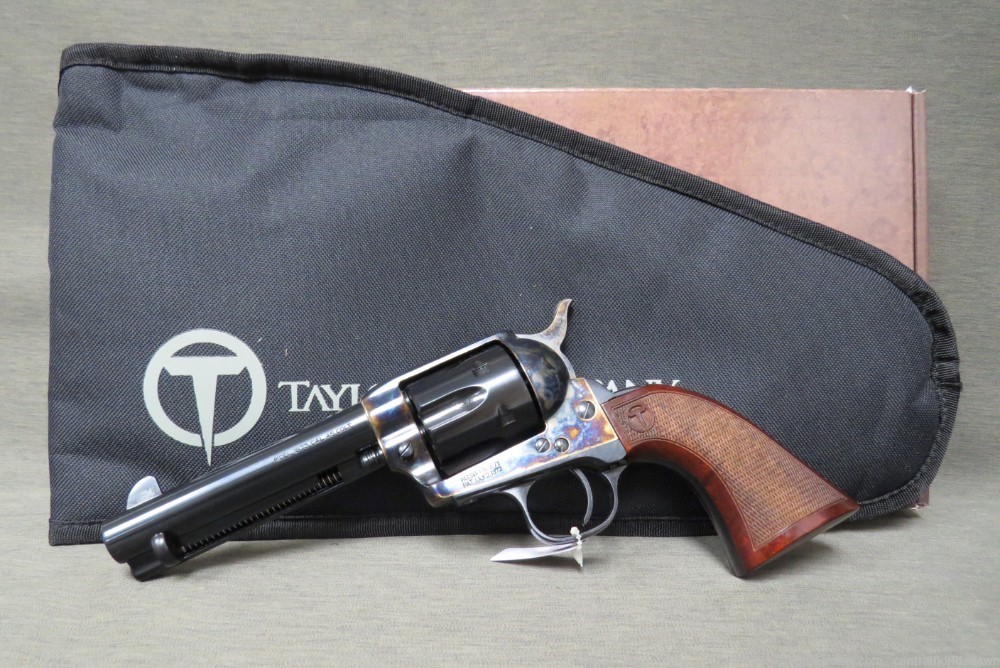 Taylor's Uberti Smokewagon .45LC SA Revolver Taylors 550812 4.75"-img-0
