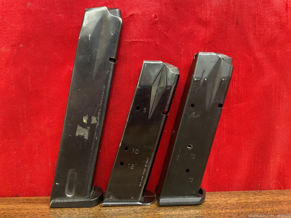 3 Sig Sauer P226 .40s&w/.357sig 12rd 13rd 20rd Magazines Mags Clips-img-0