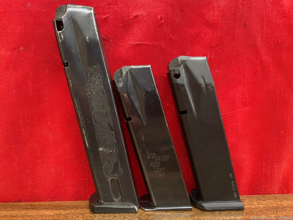 3 Sig Sauer P226 .40s&w/.357sig 12rd 13rd 20rd Magazines Mags Clips-img-3