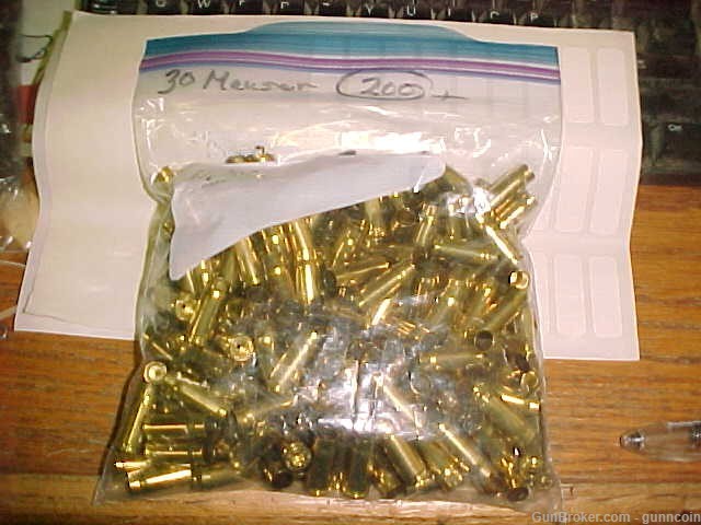Reloading New Brass 30 Mauser with Star-Line Head Stamp 200 Rounds-img-0