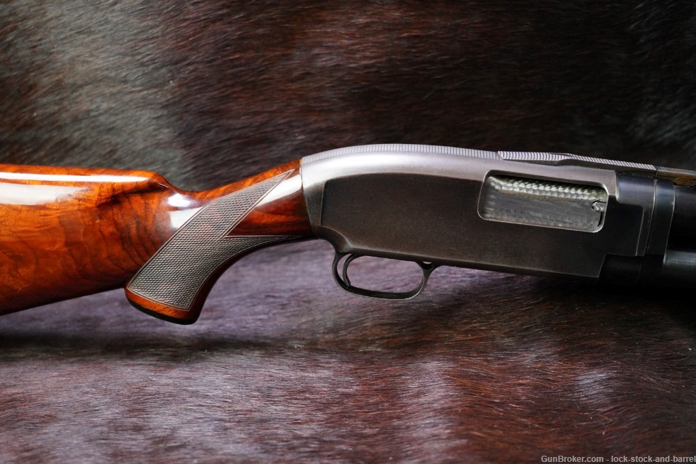 Custom Winchester Model 12 1912 12 GA Pump Action Shotgun, 1950 C&R-img-4