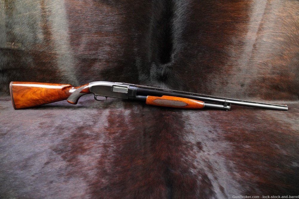Custom Winchester Model 12 1912 12 GA Pump Action Shotgun, 1950 C&R-img-7