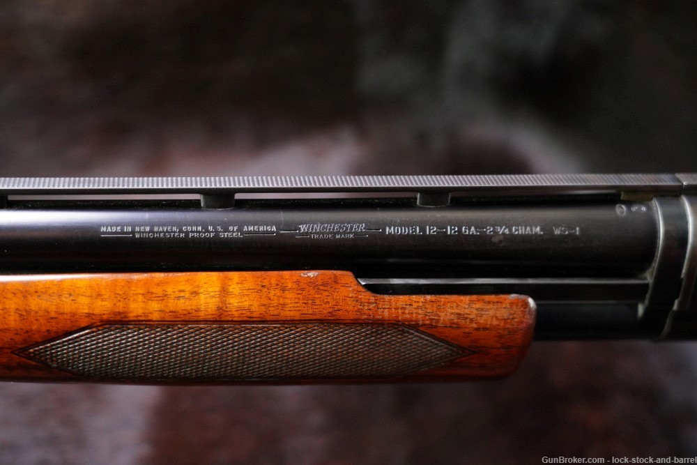 Custom Winchester Model 12 1912 12 GA Pump Action Shotgun, 1950 C&R-img-21