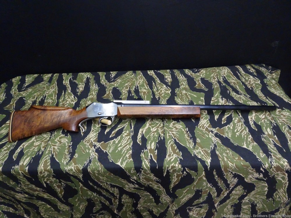 BSA Cadet Enfield 1884 Greener Rifle 375 W Custom Stock Trigger Work -img-0