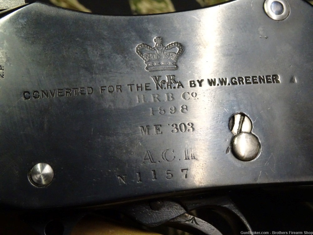 BSA Cadet Enfield 1884 Greener Rifle 375 W Custom Stock Trigger Work -img-6