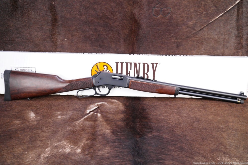 Henry Big Boy Steel H012C .45 Colt 20" Tube Mag Lever Action Rifle  -img-5