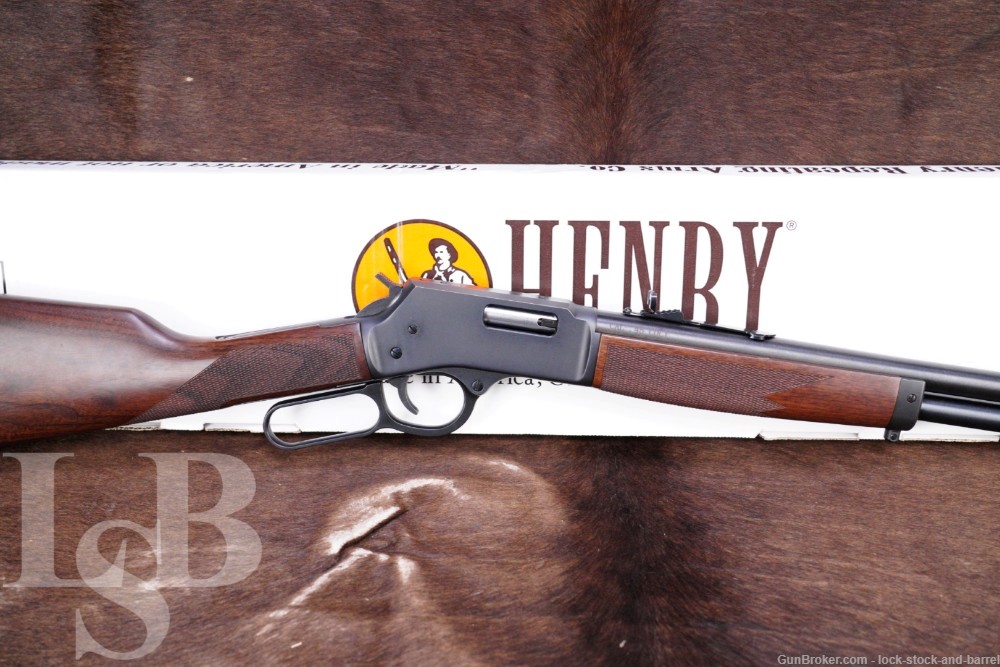 Henry Big Boy Steel H012C .45 Colt 20" Tube Mag Lever Action Rifle  -img-0