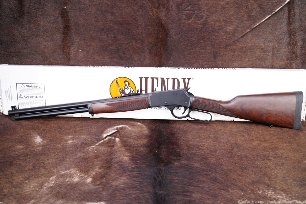 Henry Big Boy Steel H012C .45 Colt 20" Tube Mag Lever Action Rifle  -img-6