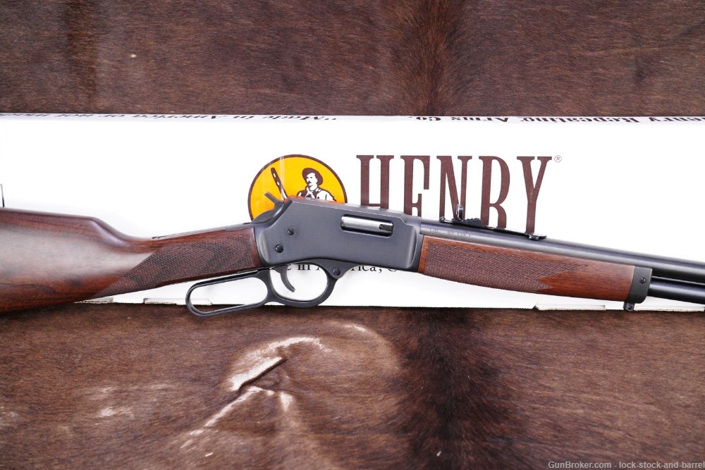 Henry Big Boy Steel H012C .45 Colt 20" Tube Mag Lever Action Rifle  -img-2