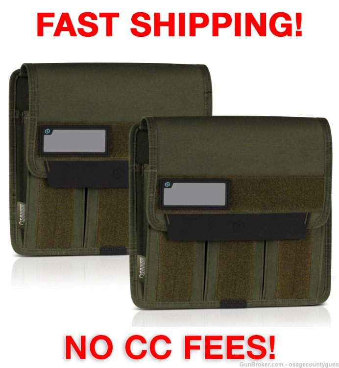 Savior Equipment Mag Buddy Rifle Mag Pouch - 2 Pack - OD Green-img-0