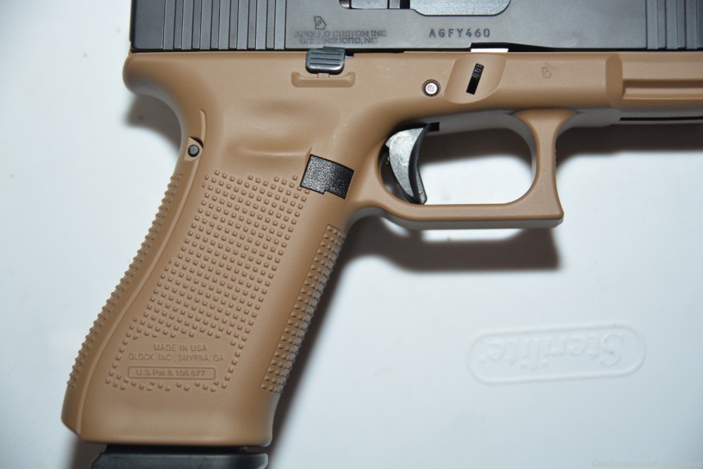 Glock 17 G17 Gen 5 9 mm 2 tone FDE-img-3