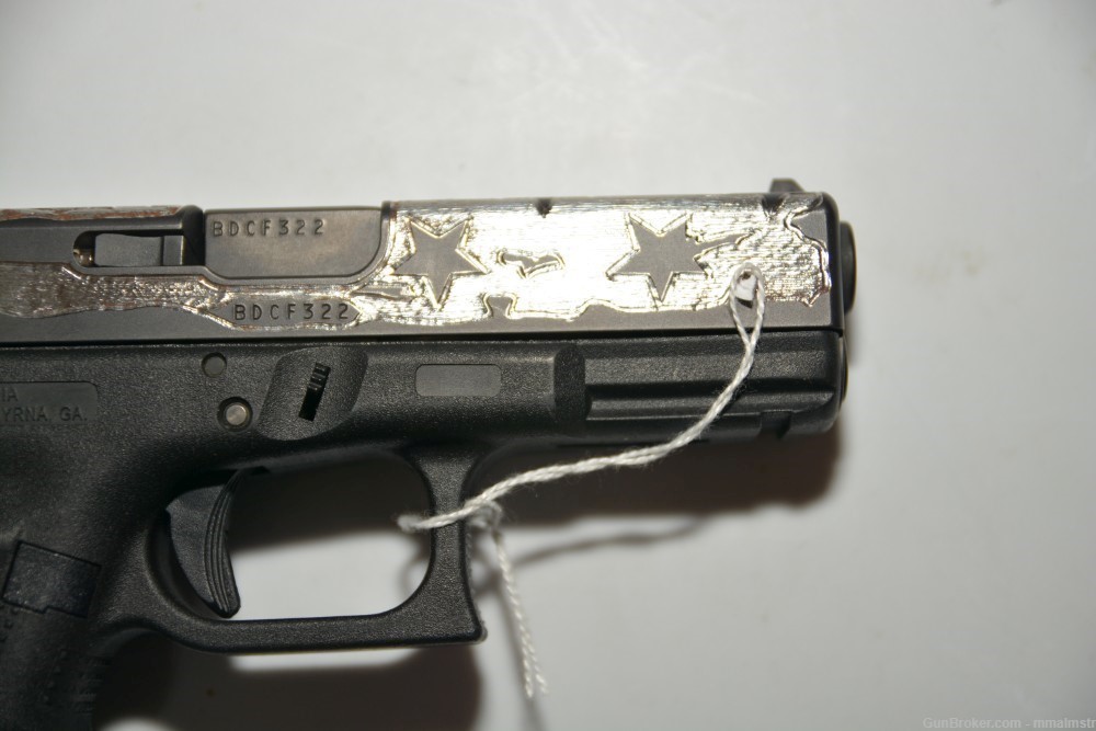 Glock 19 G19 9 mm Custom Engraved We The People-img-4