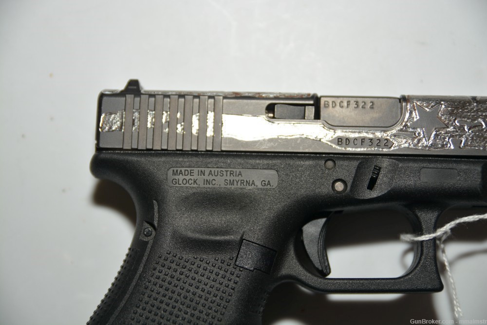 Glock 19 G19 9 mm Custom Engraved We The People-img-5