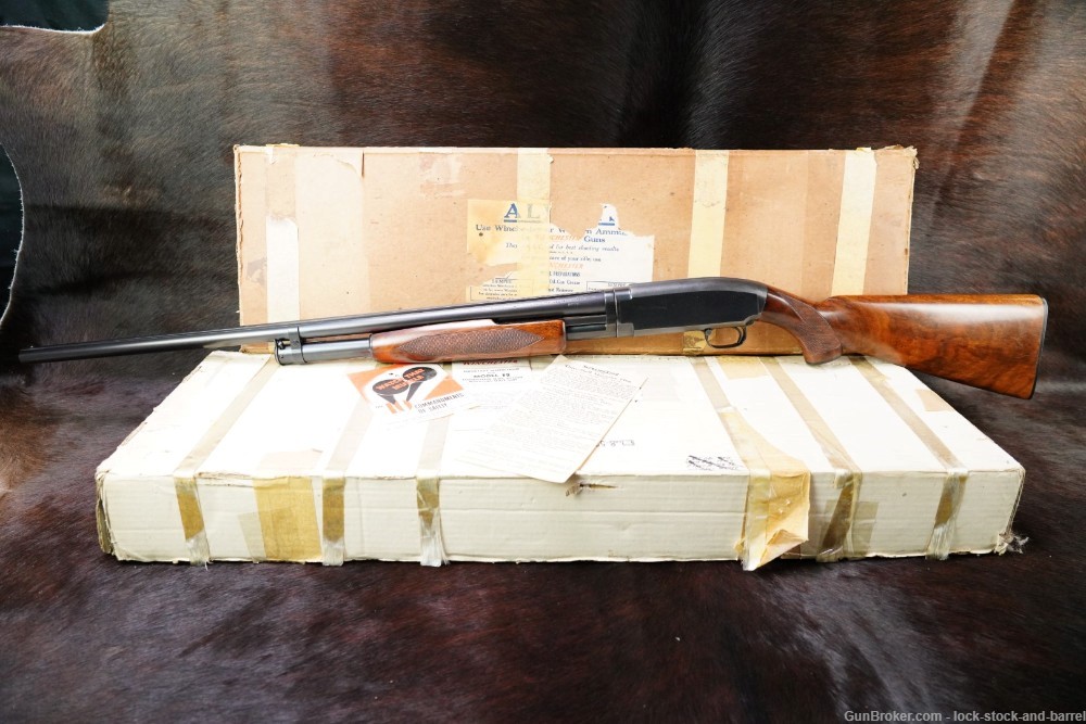 Custom Winchester Model 12 1912 16 GA Pump Action Shotgun, 1948 C&R-img-8