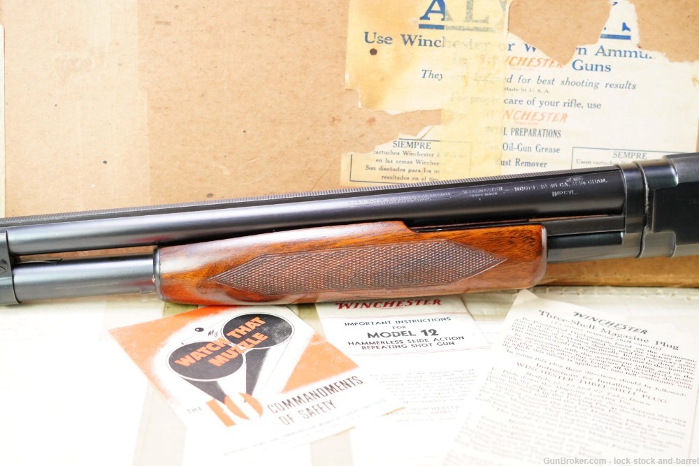 Custom Winchester Model 12 1912 16 GA Pump Action Shotgun, 1948 C&R-img-11