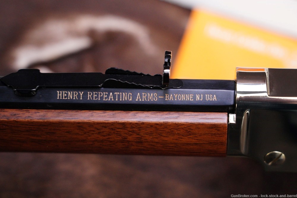 Henry Model Golden Boy H004 .22 S/L/LR 20" Blue & Brass Lever Action Rifle-img-19