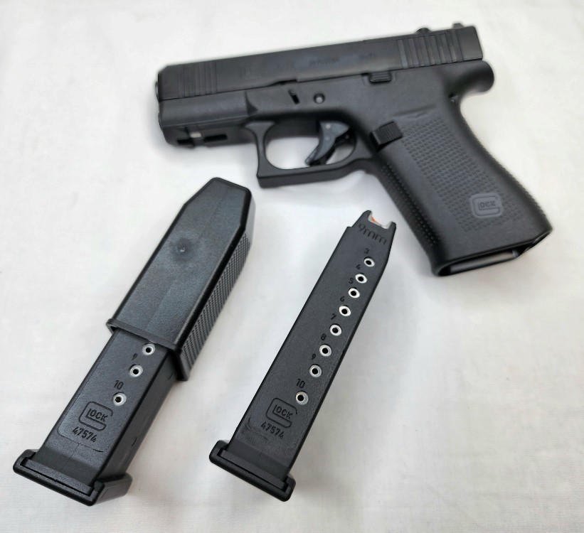 Glock G43X MOS 3.41" 9MM PISTOL. 2 10RND Mags, 18511-img-4
