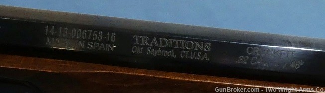 Traditions Crockett Percussion Rifle, 32 Caliber-img-5