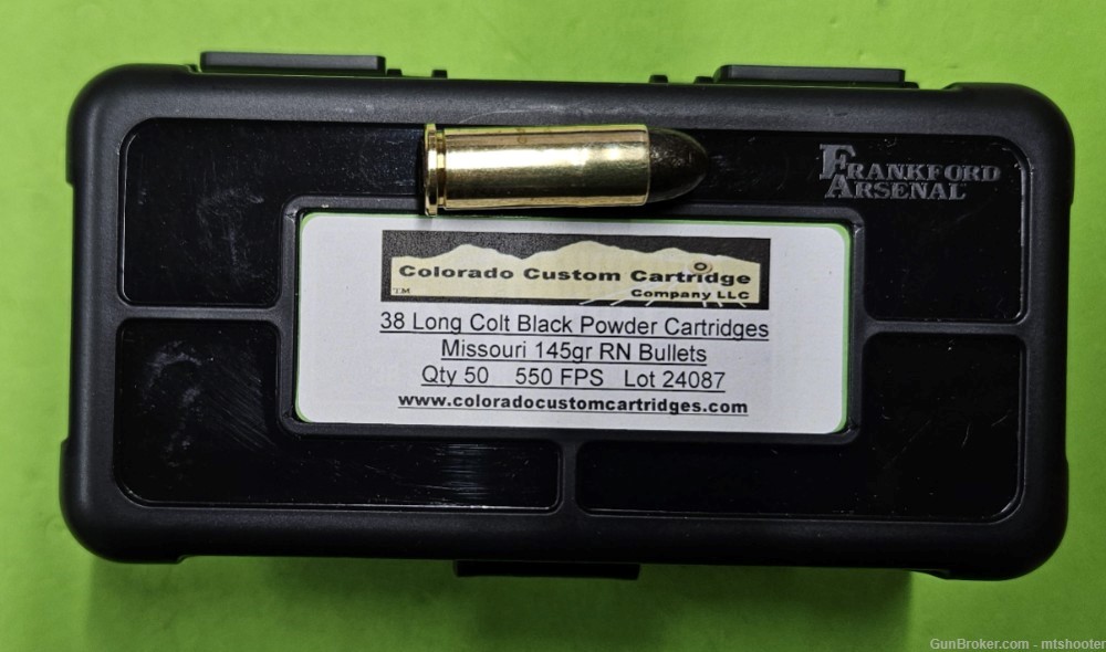 38 Long Colt Cartridges-img-0