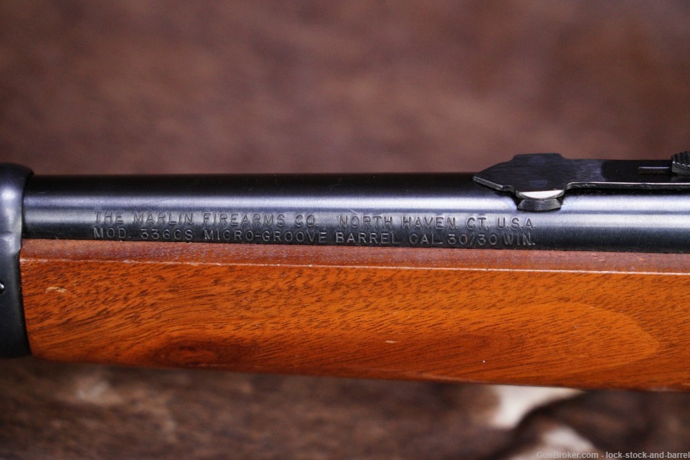 Marlin Firearms Co. Model 336CS 336-CS 30-30 Winchester JM Lever Rifle 1983-img-21