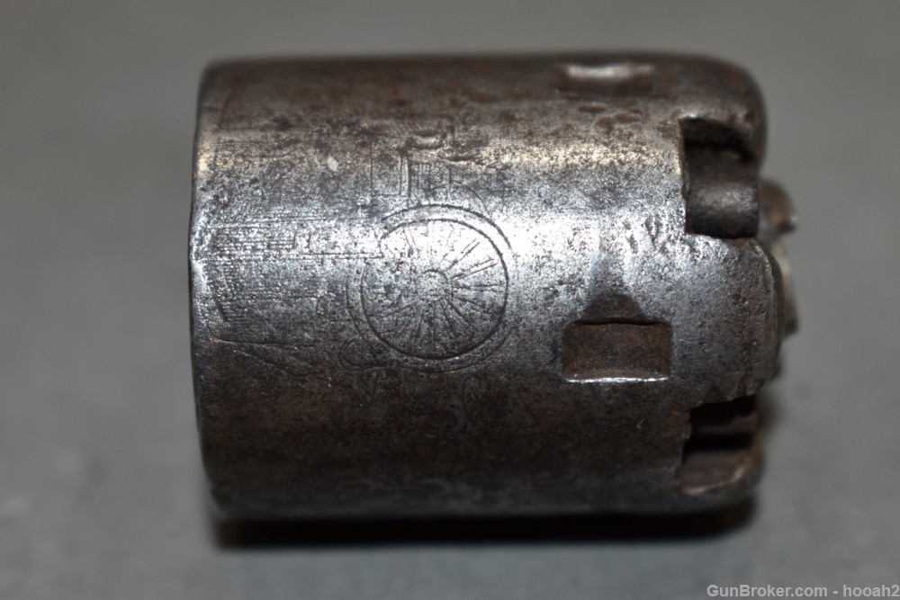 Original? Colt 1849 Pocket? 31 Caliber Percussion Revolver Cylinder READ-img-3