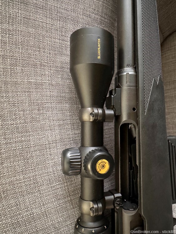 Savage Arms Model 220 Slug Gun w/Nikon Slug Scope - 22" & Accu Trigger-img-3