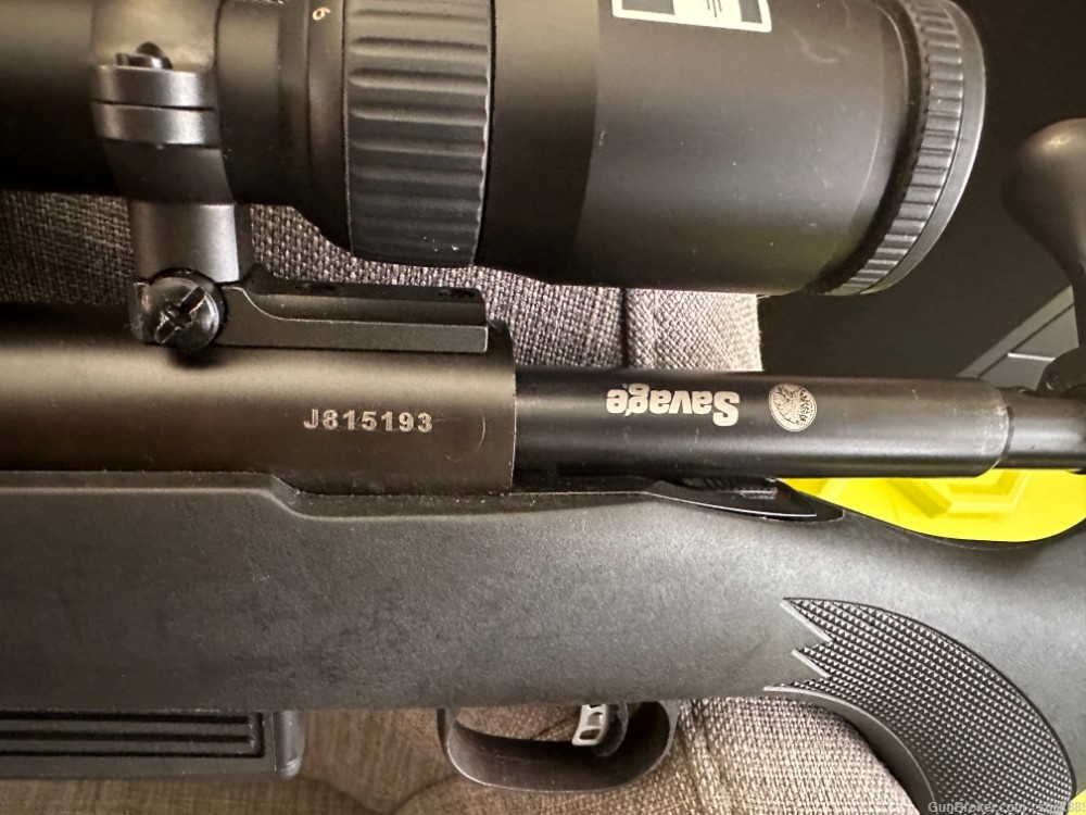 Savage Arms Model 220 Slug Gun w/Nikon Slug Scope - 22" & Accu Trigger-img-4