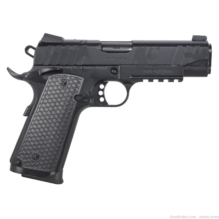 EAA Girsan MC1911C Influencer 10mm 4.4" Black Camo 9 Rds 391155-img-1