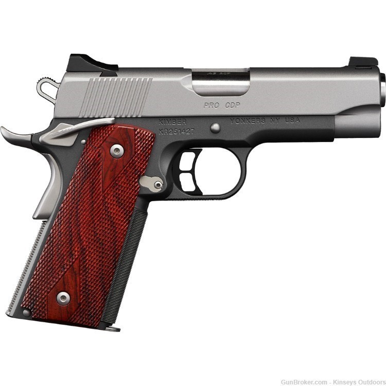 Kimber Pro CDP Pistol .45 ACP 7.7 in. Charcoal Gray 7+1 rd.-img-0
