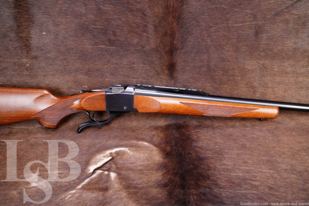Ruger No.1 01315 7mm Rem Mag 26” Single Shot Falling Block Rifle MFD 1985 -img-0