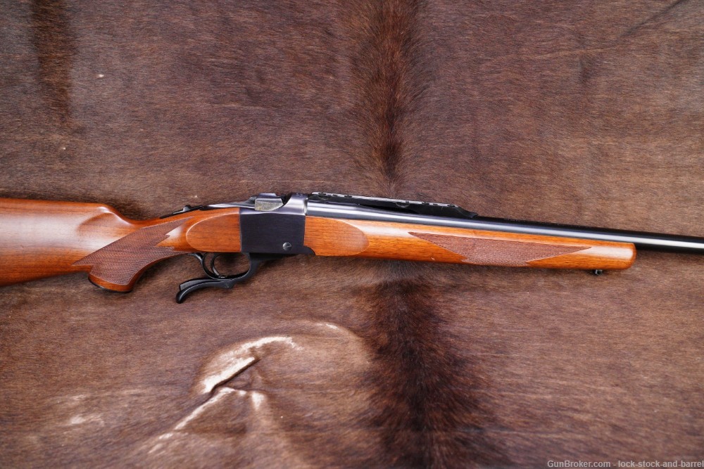 Ruger No.1 01315 7mm Rem Mag 26” Single Shot Falling Block Rifle MFD 1985 -img-2