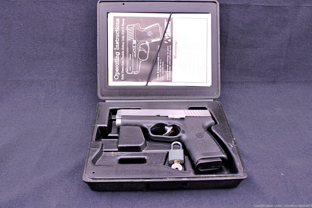 KAHR CW40 40 S&W 3.6" BBL STAINLESS STEEL FACTORY BOX  -img-14