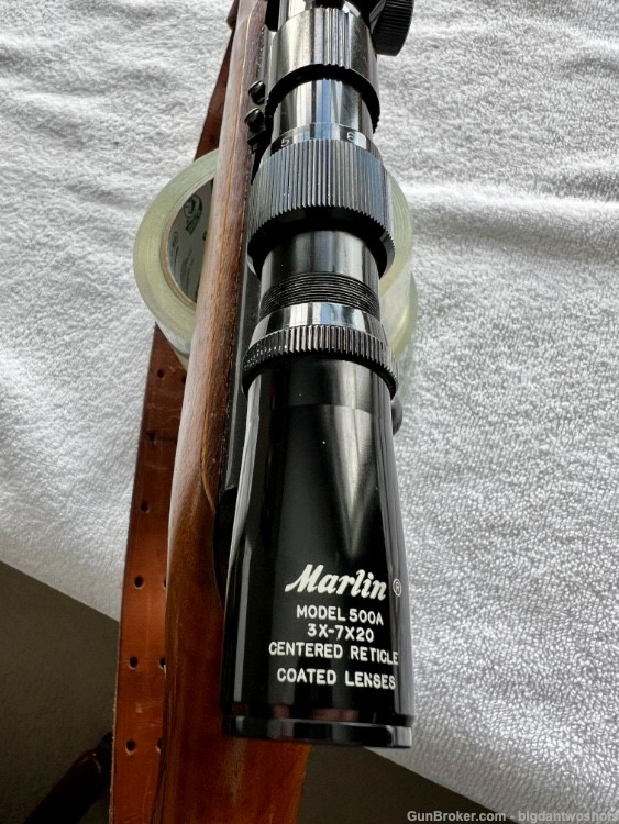 Marlin Bolt Action Model 782 .22 WMR with Marlin Model 500 A Scope-img-23