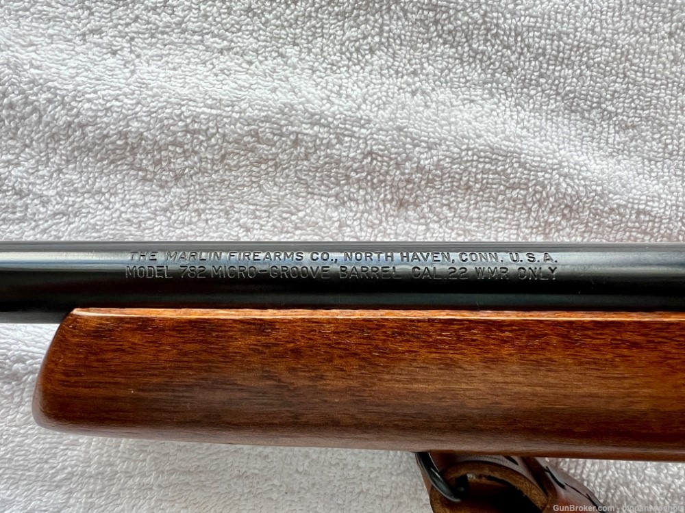 Marlin Bolt Action Model 782 .22 WMR with Marlin Model 500 A Scope-img-20