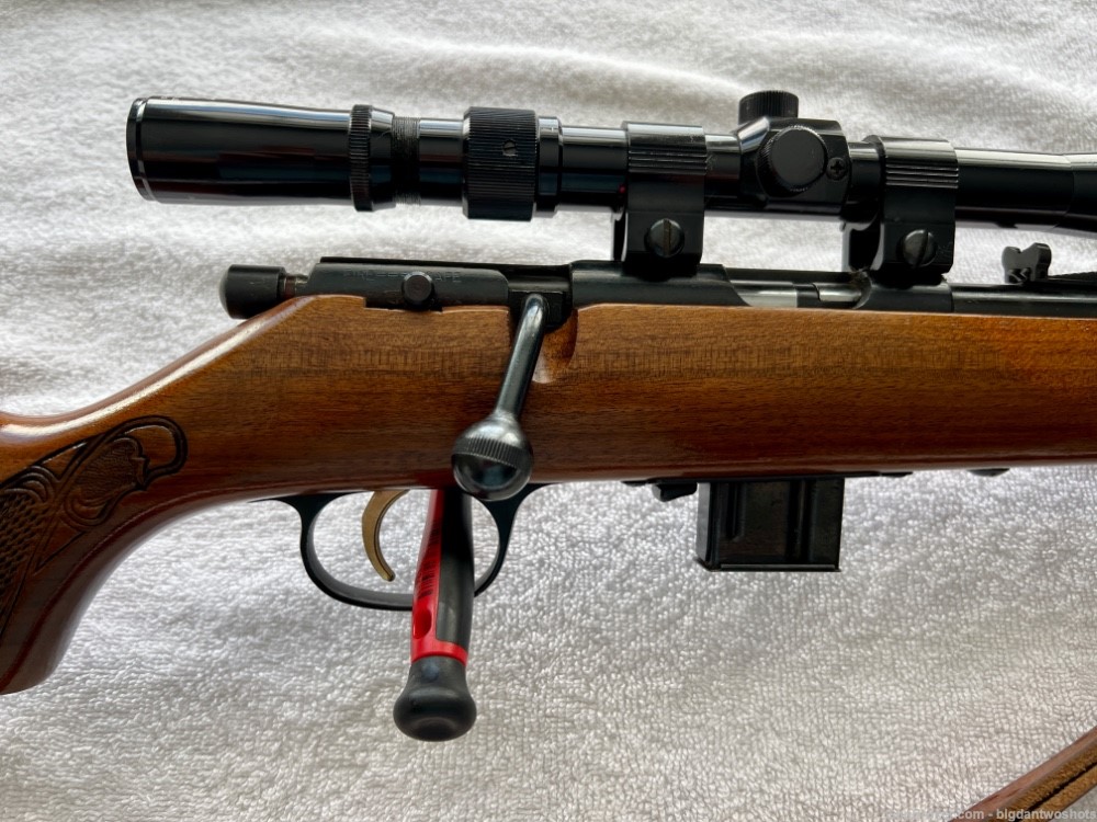 Marlin Bolt Action Model 782 .22 WMR with Marlin Model 500 A Scope-img-0
