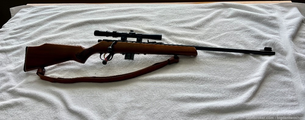 Marlin Bolt Action Model 782 .22 WMR with Marlin Model 500 A Scope-img-7
