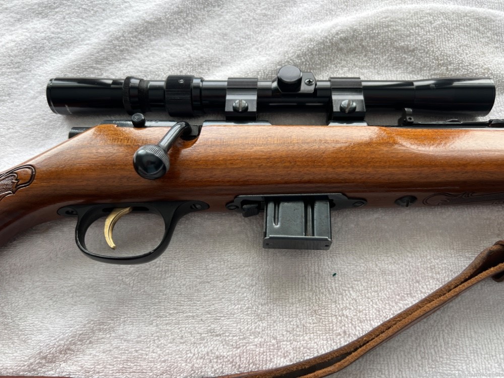 Marlin Bolt Action Model 782 .22 WMR with Marlin Model 500 A Scope-img-53