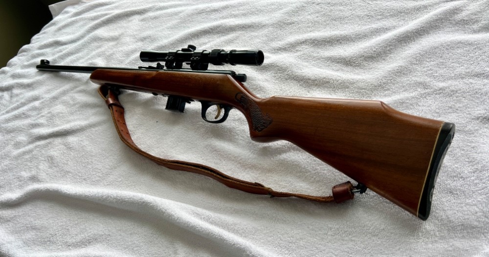 Marlin Bolt Action Model 782 .22 WMR with Marlin Model 500 A Scope-img-51