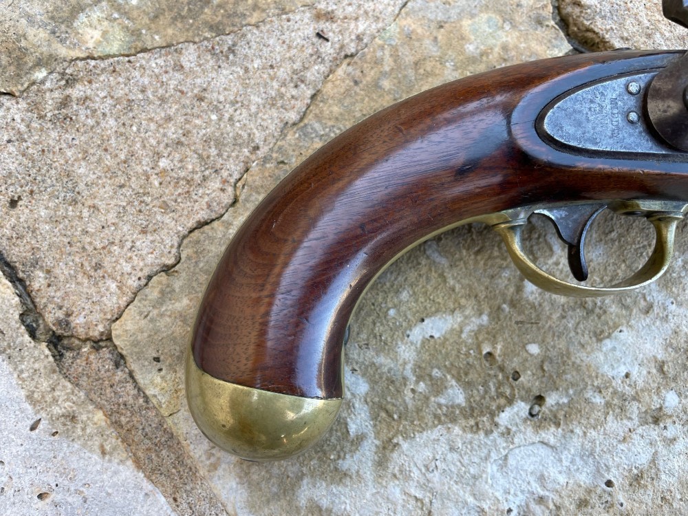 H. Aston M1842 single shot percussion pistol-img-11