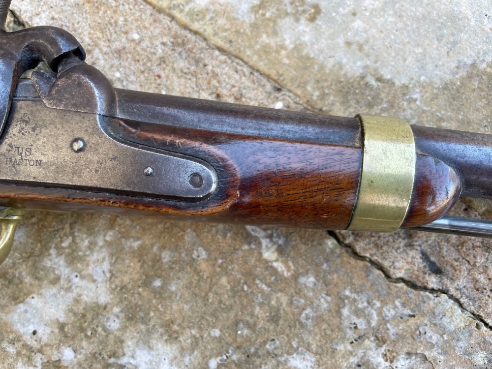 H. Aston M1842 single shot percussion pistol-img-8