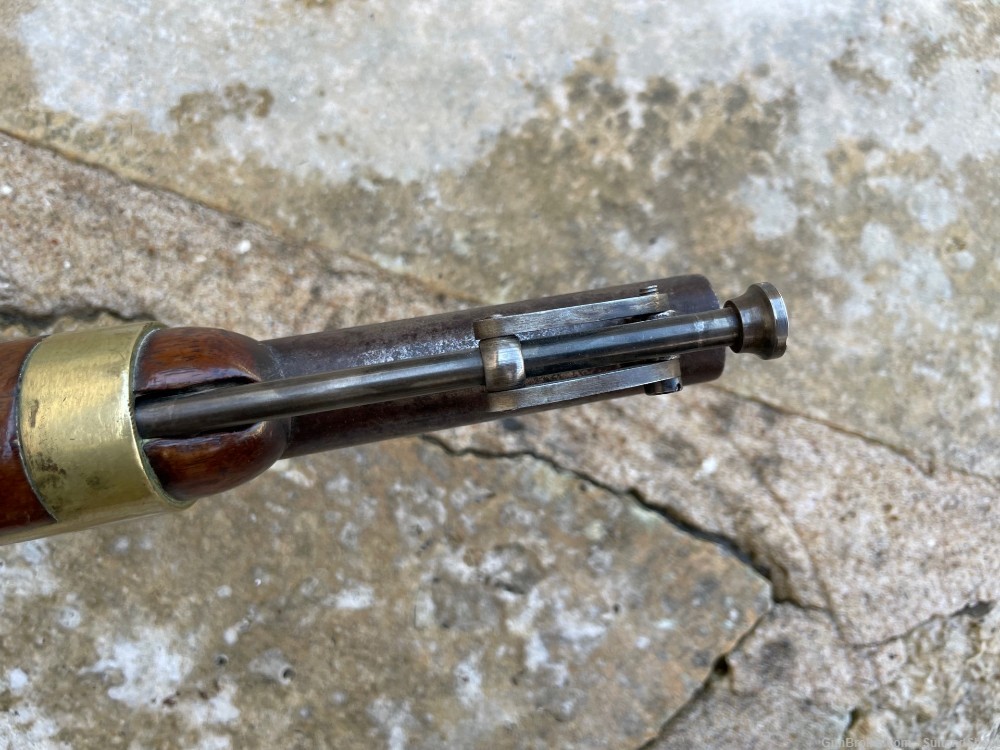 H. Aston M1842 single shot percussion pistol-img-14
