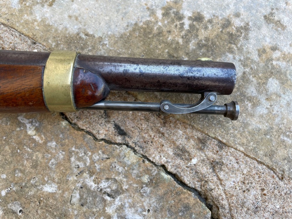 H. Aston M1842 single shot percussion pistol-img-7